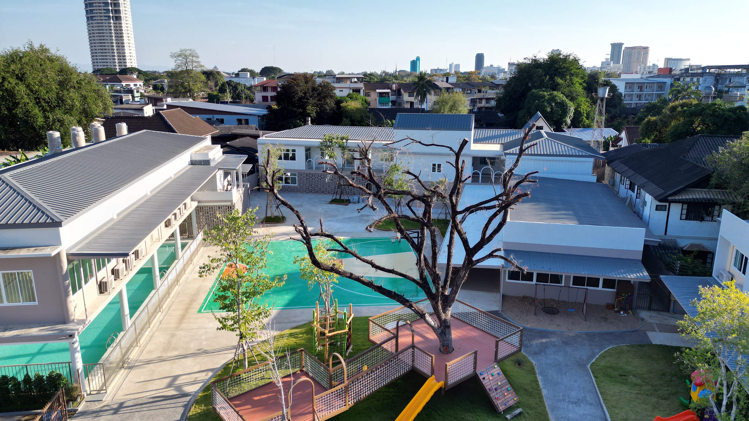 Windfield International School Aerial View Chiang Mai 01 Windfield International School Aerial View Chiang Mai 01